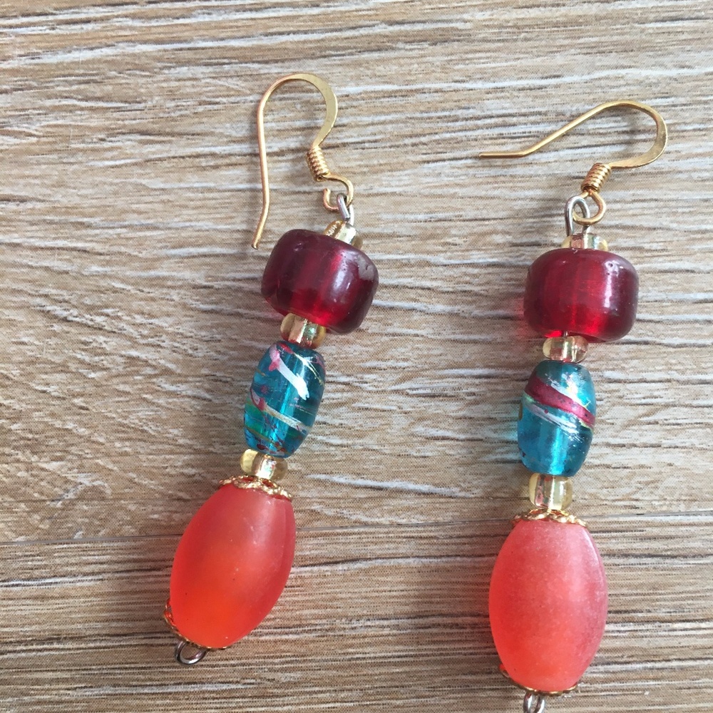 Original, hand-made hypoallergenic earrings